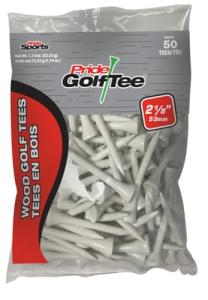 Pride Golf Tees - 50 Count Bag, White