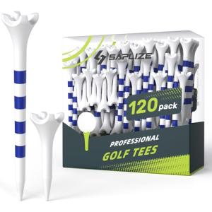 SAPLIZE Blue Golf Tees, Pack of 120