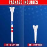 Champkey 5-Prong Golf Tees with Marking System