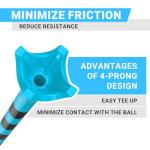 100 Pack of Durable 3-1/4" Plastic Golf Tees