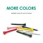 Natural Wood Golf Tees - 100 Pack, Various Sizes