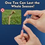 Kamitty Unbreakable Golf Tees - 50 Pack