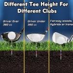 Kamitty Unbreakable Golf Tees - 50 Pack