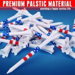 Champkey 5-Prong Golf Tees with Marking System