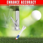 Champkey 5-Prong Golf Tees with Marking System