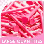 200 Pcs Pink Bamboo Golf Tees for Women