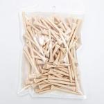 THIODOON 3.25 Inch Wood Golf Tees - 100 Count