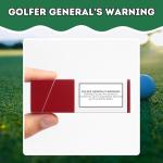 Funny Bamboo Golf Tees 10 Pack for Men