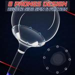 EagleGlo Unbreakable Golf Tees – 50 Pack