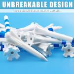 Champkey 170 Pack Assorted 5-Prong Golf Tees