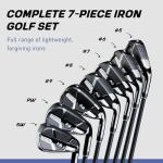 Precise A9 Golf Iron Set with Graphite Shafts