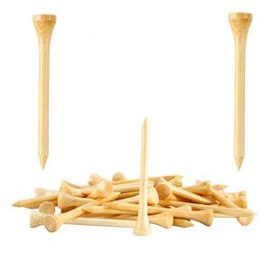 250 Bamboo Golf Tees - Strong & Biodegradable