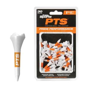 PrideSports PTS Golf Tees | 30 Count, 1.5 Inch