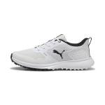 Puma Golf Men’s Fusion Grip 6 Shoes, White/Black