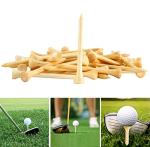 250 Bamboo Golf Tees - Strong & Biodegradable