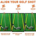 Golf Swing Trainer and Alignment Rods