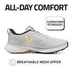 Puma Golf Men's Fusion Grip 6 Shoes, Gray/Black