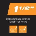 PrideSports PTS Golf Tees | 30 Count, 1.5 Inch