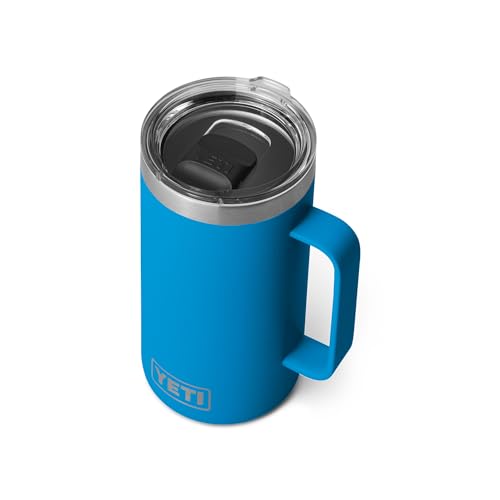 YETI Rambler Tumbler, Vacuum Insulated, 680 ml, Blue