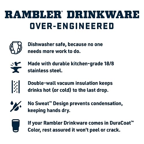 YETI Rambler 750ml Bottle with Straw Lid, Power Pink