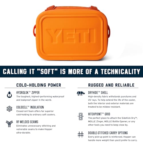 YETI Hopper Flip 8 Cooler - King Crab