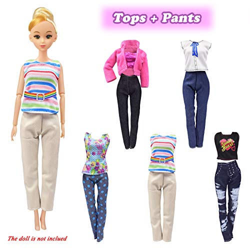 20 Pcs Barbie Doll Clothes and Accessories