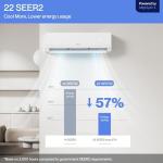 DELLA Serena 12000 BTU Mini Split Heat Pump