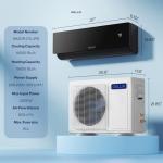 DELLA Umbra 18000 BTU Mini Split Heat Pump