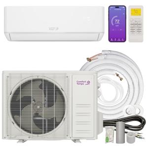 24000 BTU Mini Split AC/Heating System with WiFi