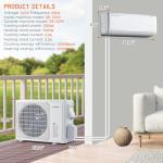 Albott 12000 BTU Ductless Mini Split AC & Heat Pump