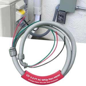 DuctlessAire 6 ft Flexible AC Whip Kit