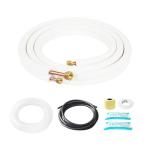 RUNZEG 10FT Mini Split Line Set with Insulation
