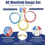 BACOENG 3.6CFM Mini Split Vacuum Pump Kit