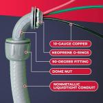 DuctlessAire 6 ft Flexible AC Whip Kit