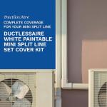 DuctlessAire Mini Split Line Set Cover Kit