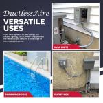 DuctlessAire 6 ft Flexible AC Whip Kit