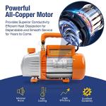 BACOENG 3.6CFM Mini Split Vacuum Pump Kit