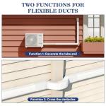 LyPrem 10Ft Mini Split Line Set Cover Kit