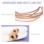13 Ft Mini Split Copper Line Set for AC