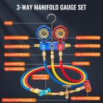 VOGTEN 4.5 CFM AC Vacuum Pump and Gauge Set