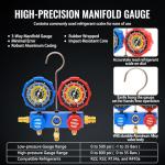 VOGTEN 4.5 CFM AC Vacuum Pump and Gauge Set