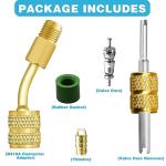R410A Mini Split Adapter Kit and Valve Core Tool