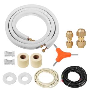 10 Ft Mini Split Line Set with Installation Kit
