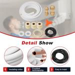 25 Ft Mini Split Line Set with Installation Kit