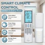 Universal Mini-Split Remote Control for Multiple Brands