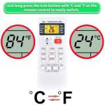 AUX & Honeywell Mini Split Remote Control