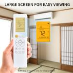 Replacement Remote for Pioneer 12,000 BTU Mini-Split