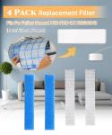 Mini Split Air Filter Replacement for Fujitsu 4 Pack