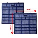 Mitsubishi Electric E12 L85 Nano Platinum Mini Split Filter 2-Pack