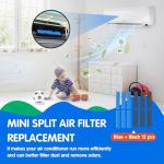 12 Pack Mini Split Air Filters for Mitsubishi